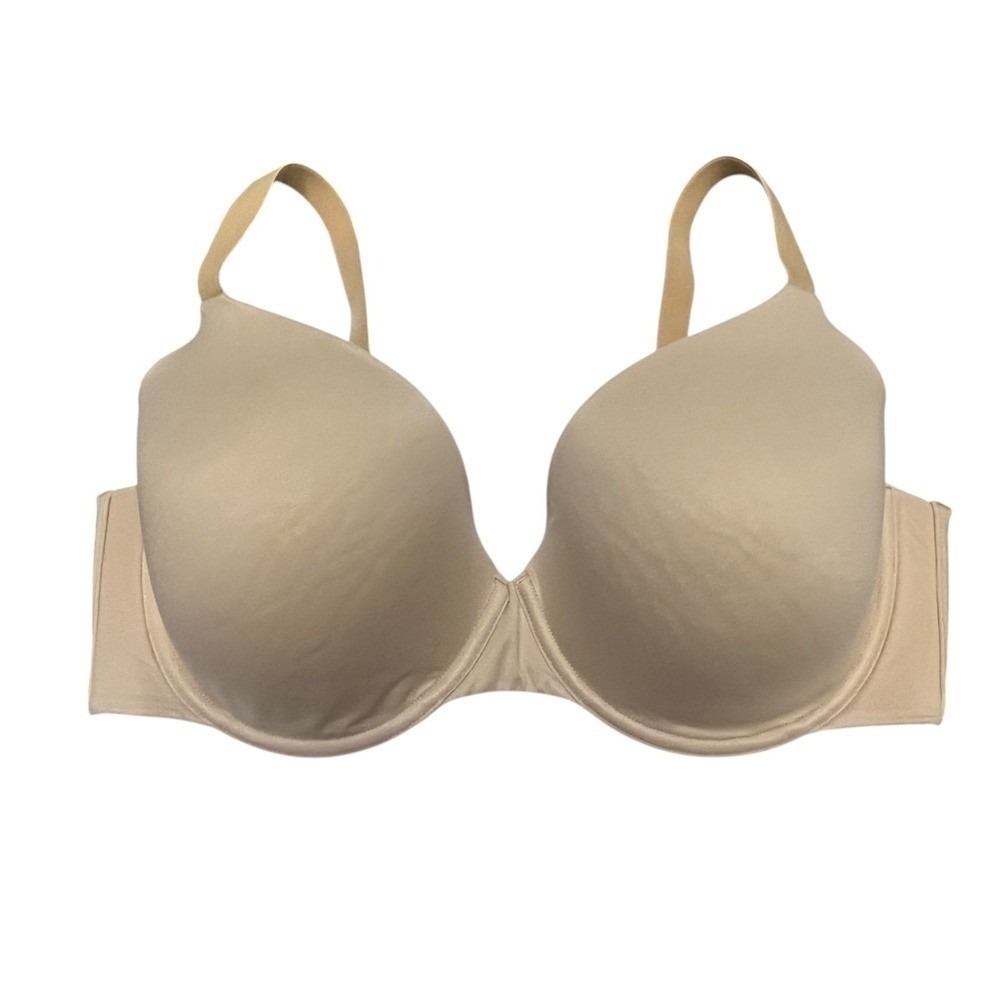 Soma Bra Sand 38DD Enbliss Full Coverage Bra Fair Back Close
